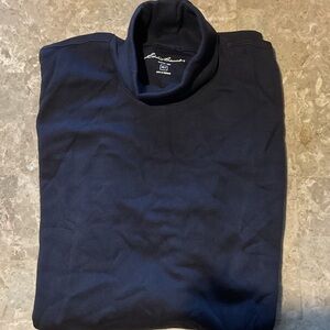 Eddie Bauer Men's Dark Blue Turtleneck Sweater XLT NWT